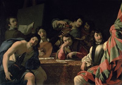 لم شمل الفنان بواسطة يوستاش لو سوير